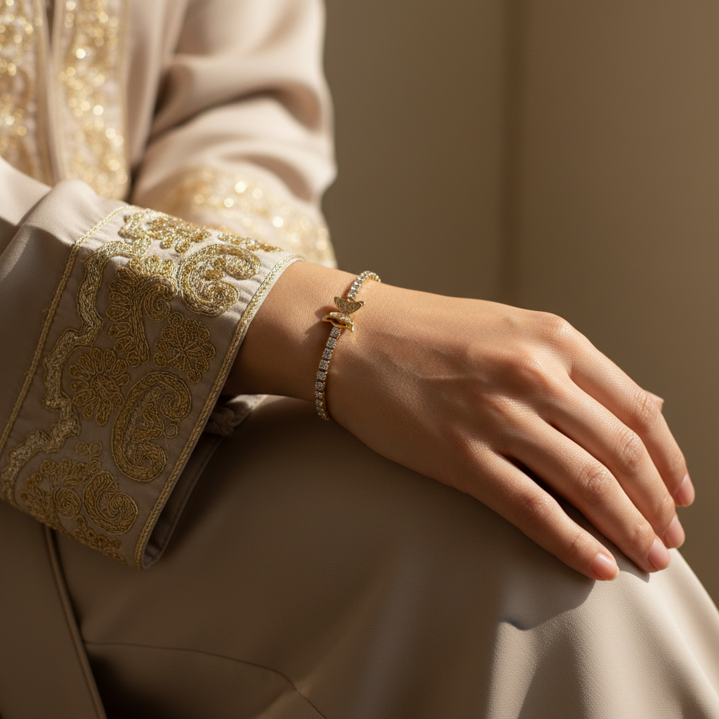 Bracelet Papillon Sabr & Amal - Patience & Espoir